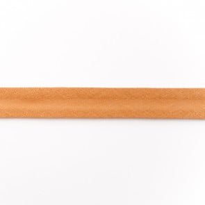 Baumwolle Schrägband Cognac 20mm