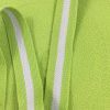 Gurtband Baumwolle 40mm Streifen breit lime