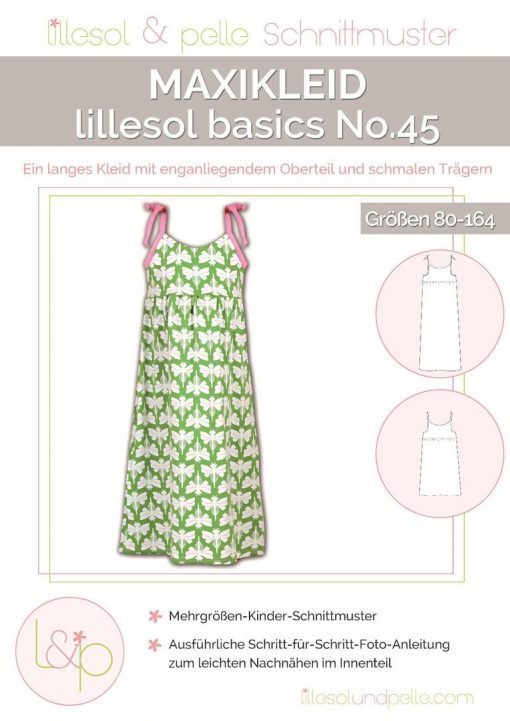 lillesol basics No.45 Maxikleid Kinder