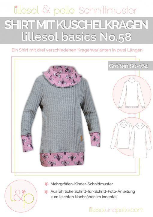 lillesol basics No.58 Shirt mit Kuschelkragen Kinder