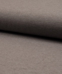 Jersey Uni Melange taupe