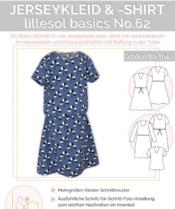 Lillesol und Pelle basics No.62 Jerseykleid & - Shirt