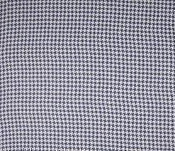 Voile Hahnentritt blau weiss