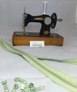 Zipper 5mm lindengrün