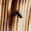 Metallecken 19x19mm