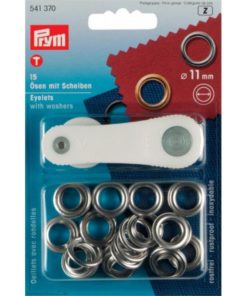 Prym Ösen mit Scheiben 11mm