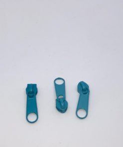 Zipper 5mm Aqua