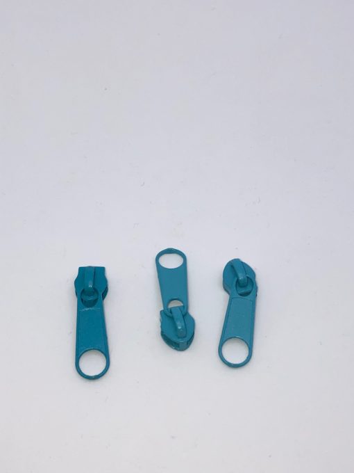 Zipper 5mm Aqua