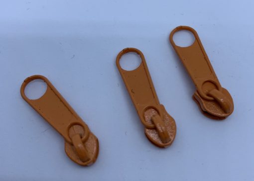 Zipper 3mm orange