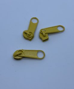 Zipper 3mm gelb