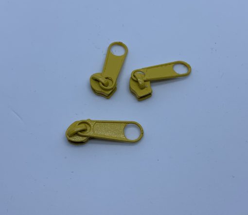 Zipper 3mm gelb