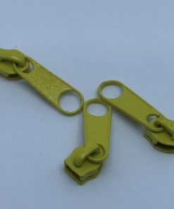 Zipper 5mm gelb