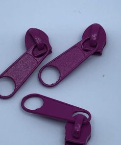 Zipper 5mm magenta