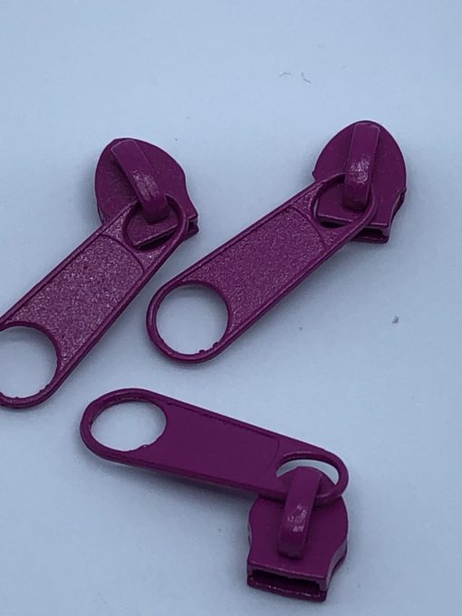 Zipper 5mm magenta