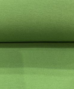 Bündchen Glatt Blattgrün Stoffstübli
