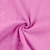 Baumwolle Musselin Uni fuchsia