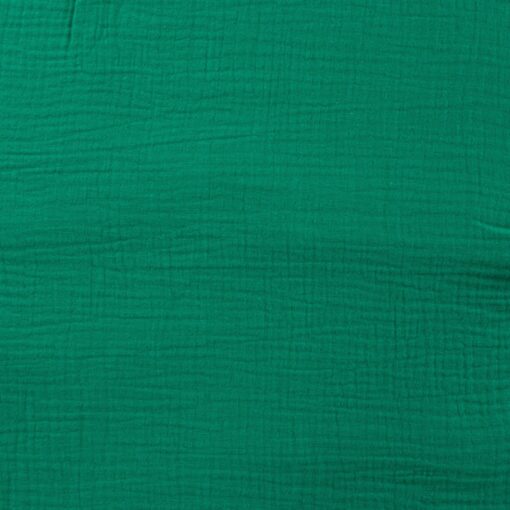 Baumwolle Musselin Uni emerald