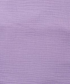 Baumwolle Musselin Uni lilac