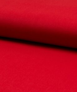Uni Baumwolle rot