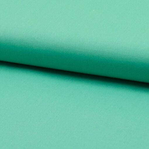Baumwolle uni mint