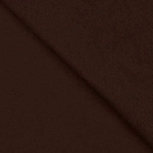 French Terry Uni dark brown