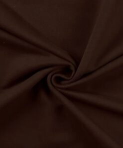 French Terry Uni dark brown