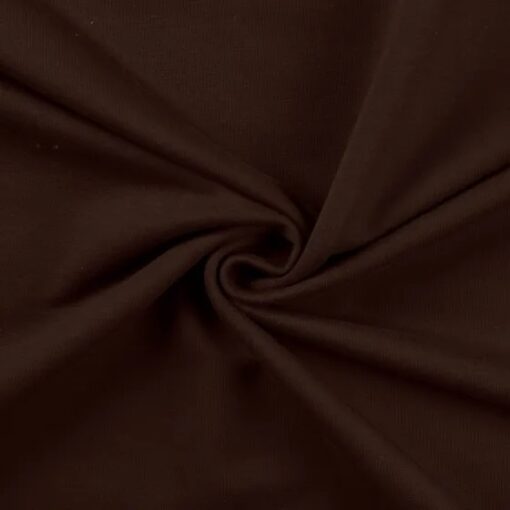 French Terry Uni dark brown