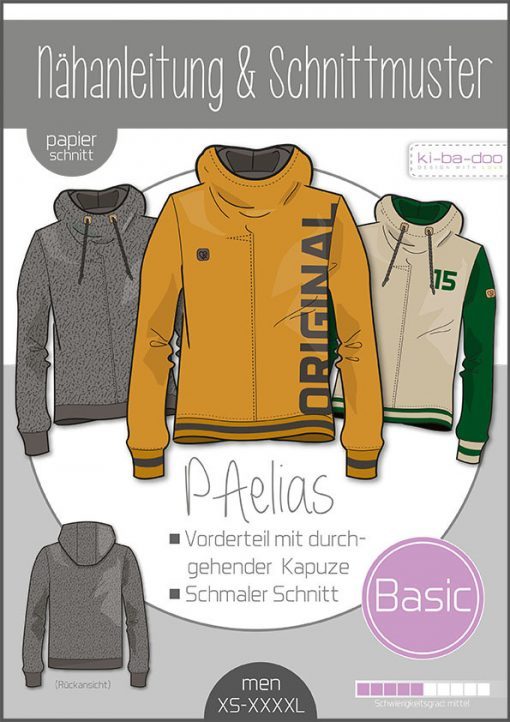 Kibadoo Herren Hoodie PAelias