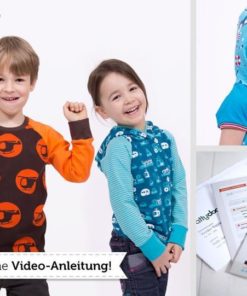 Pattydoo Leo Kindershirt mit Raglanärmeln