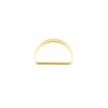 D Ring 40mm gold elegant