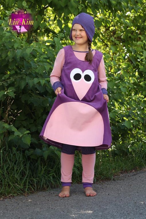 AnniNanni Tierkleid mit Leggings und Mütze – Bild 2