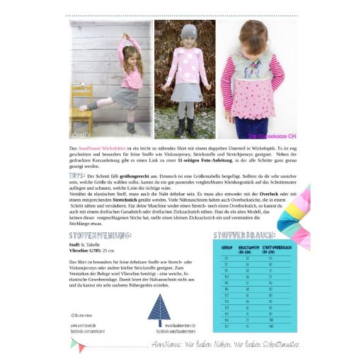 AnniNanni-Basic  Wickel-Shirt – Bild 2