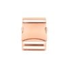 Steckschnalle Metall Rosègold 4cm elegant