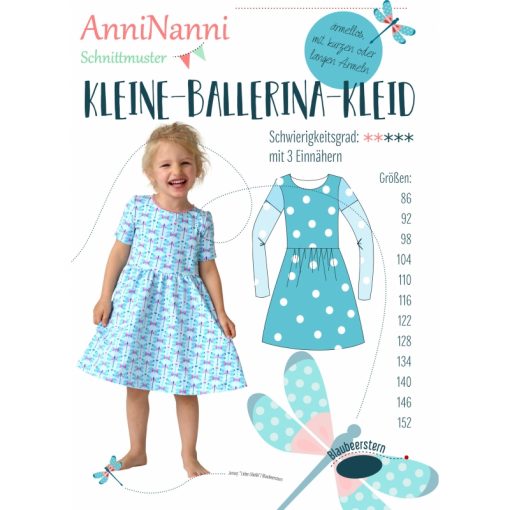 AnniNanni-Schnittmuster Kleine-Ballerina-Kleid