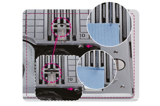 JUKI HZL-DX7 Nähmaschine – Bild 3