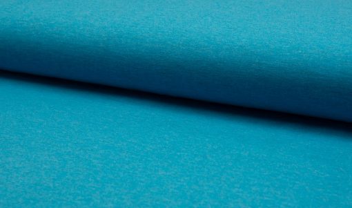 Jersey Uni melange aqua