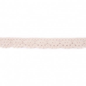 Baumwolle Spitze 2.5cm Sand