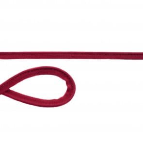 Elastisches Paspelband Baumwolljersey Bordeaux