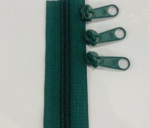 Zipper 5mm tannengrün