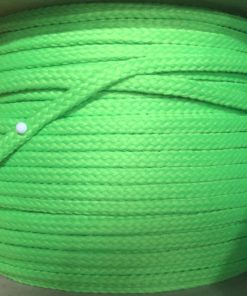 Kordel Polyester 4mm neon grün