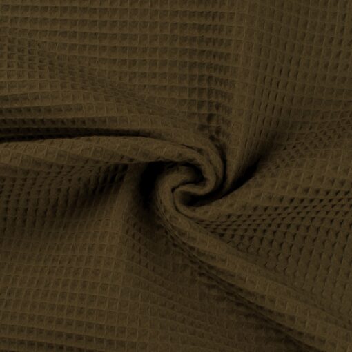 Waffel Piquet Khaki