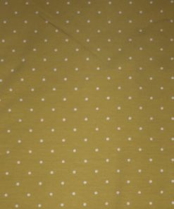 Jersey Dots auf light Senf