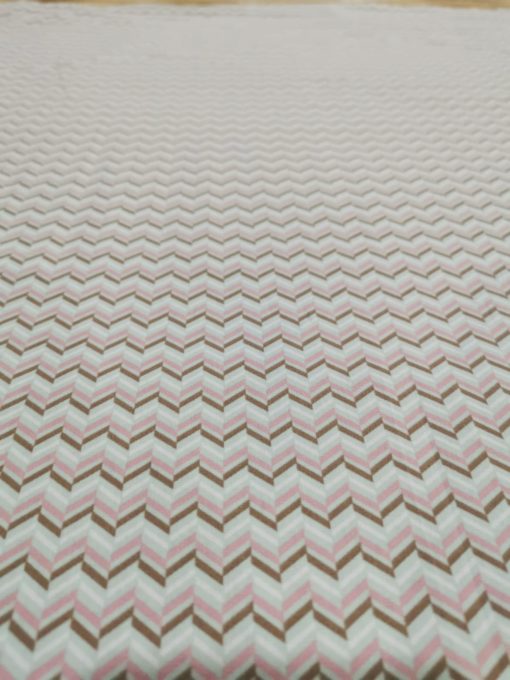 Baumwolle Chevron Multi Rosa