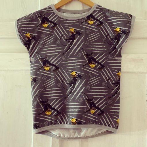 Jersey Miraculous Ladybug Lizenz Cat Noir auf Grau – Bild 2
