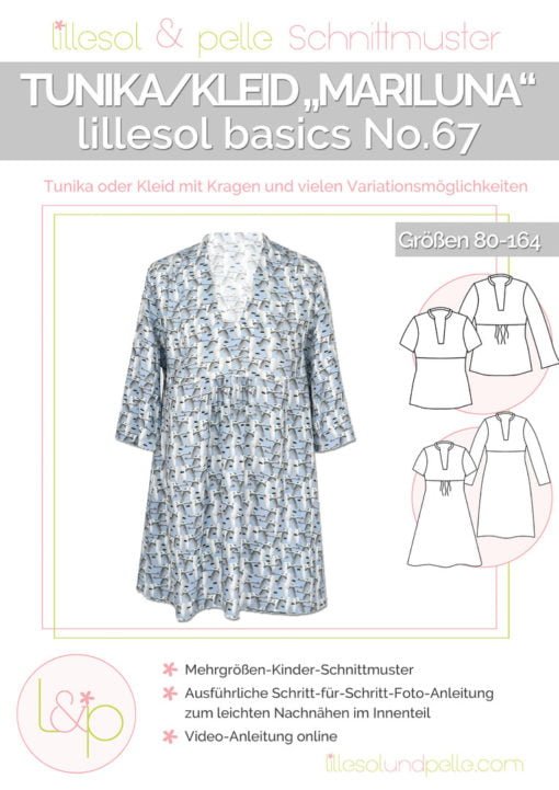 lillesol basics No.67 Tunika/ Kleid Mariluna
