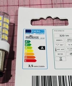 LED Lampe BA15D Bajonett 3.5W 6000K für Nähmaschinen