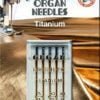 ORGAN NÄHMASCHINENNADEL TITANIUM GOLD