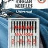 ORGAN Nähmaschinennadeln Universal 2 X 70. 4 X 80. 2 X 90. 2 X 100. Nadelspender à 10 STK.