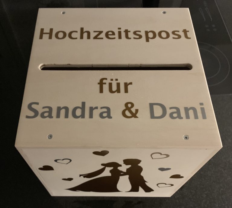 Hochzeits Post Box Stoffstübli GmbH