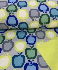 Softshell Apple blau lime petrol grau